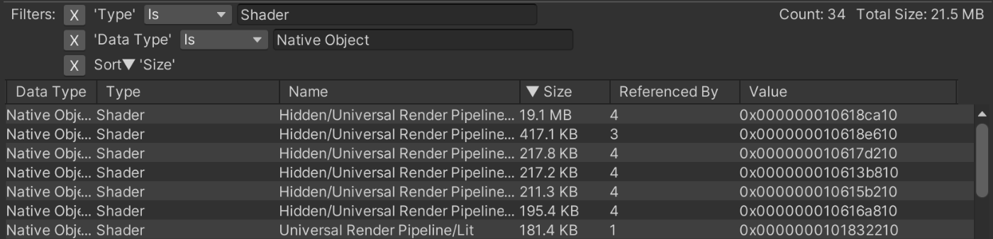 Automatic Filter Settings