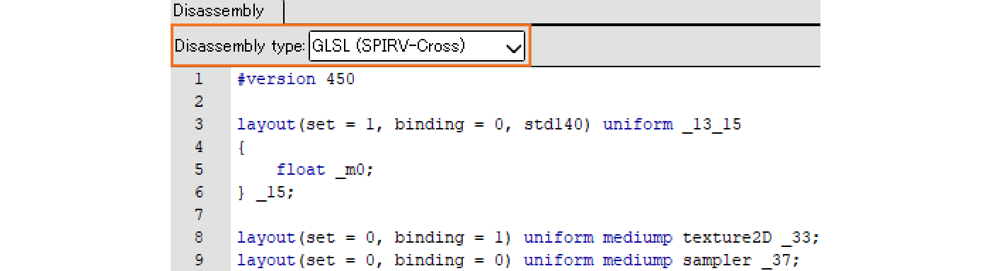 Confirmation of Shader Code