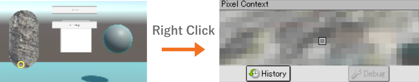 Reflection in Pixel Context