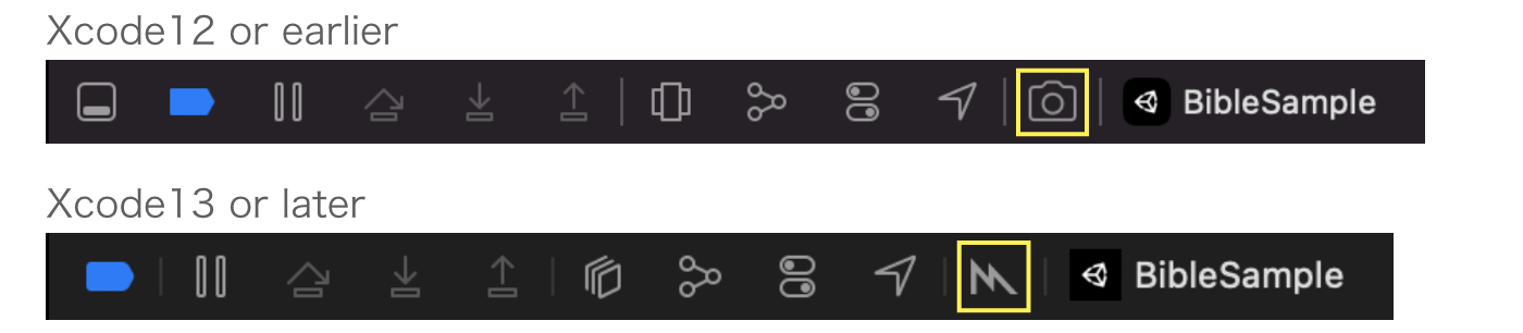 GPU Frame Capture button