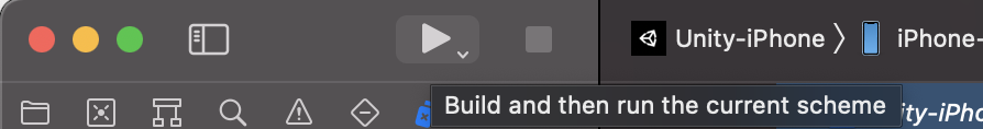Xcode's Execute button