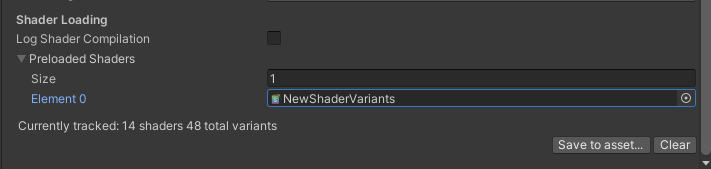 Preloaded Shaders